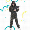 迷彩連身工作服
